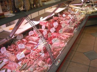 Le rayon boucherie